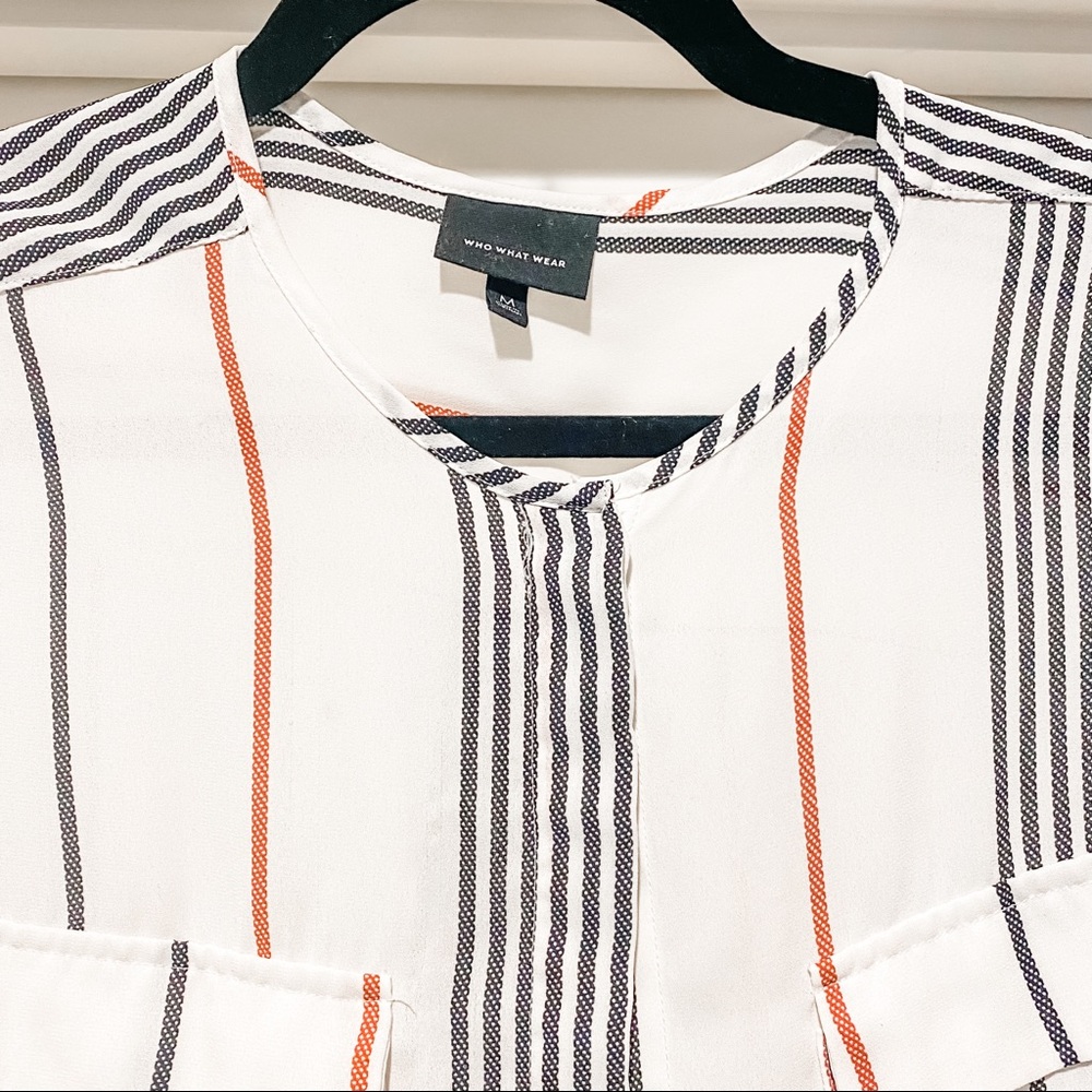WhoWhatWear Button-Down Blouse - Picture 2 of 2